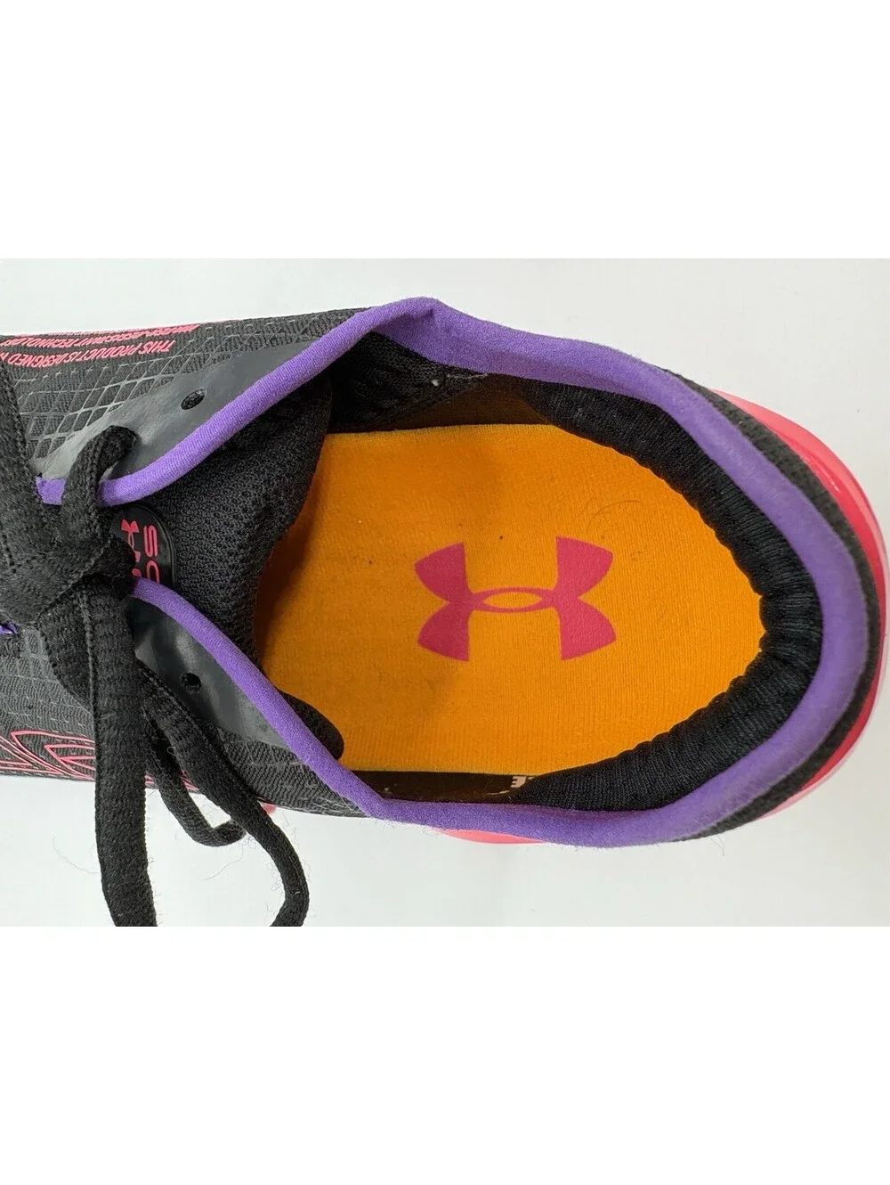 Under Armour Machina Storm Shoes Size 9 Mens Running Waterproof Sample Purple
